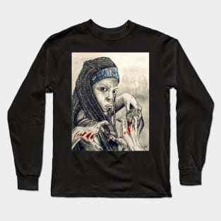 Michonne Long Sleeve T-Shirt